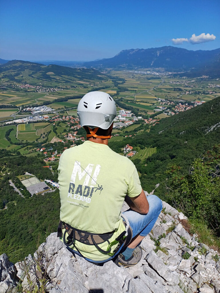 šola plezanja Peter Mrak